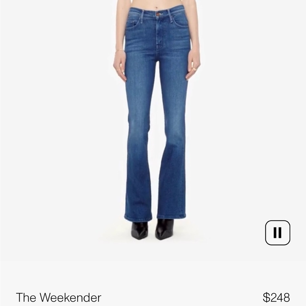 MOTHER jeans. THE WEEKENDER. It’s A Small World. 
Made in USA.